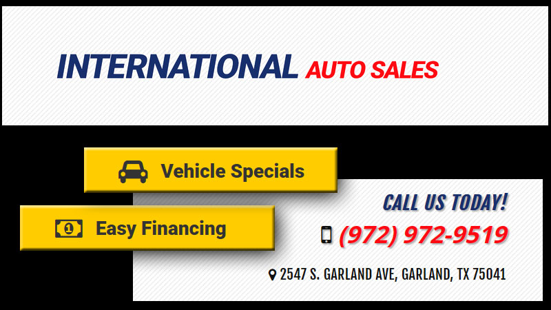 International Auto Sales (1st location)Used Car Dealer in Garland Texas